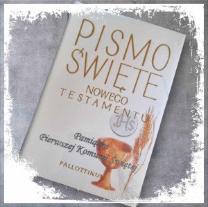 Kieszonkowe Pismo Święte Nowego Testamentu - Pamiątka I Komunii Świętej.