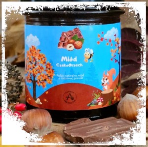 Miód CzokoOrzeszek 420g