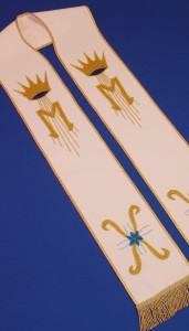 Stuła do koncelebry/maryjna.