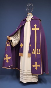 Kapa fioletowa / żałobna.