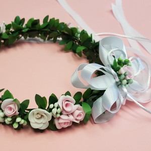 Wianek komunijny dla dziewczynki