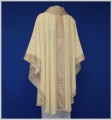 Ornat kremowy, eucharystyczny - tył..jpg