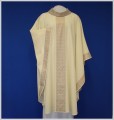 Ornat kremowy z satynowymi wyłogami..jpg